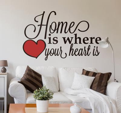 Home is where the heart is sticker Home is where the heart is sticker