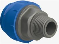 Alusic Koppeling ø28mm - 3/4" buitendraad