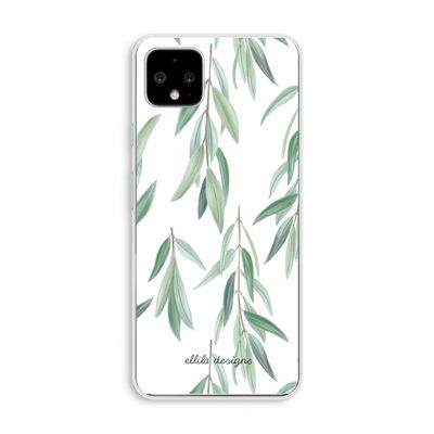 Branch up your life: Pixel 4 XL Transparant Hoesje