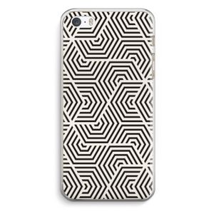 Magic pattern: iPhone 5 / 5S / SE Transparant Hoesje