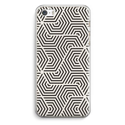Magic pattern: iPhone 5 / 5S / SE Transparant Hoesje