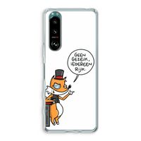 Geen Gezeik: Sony Xperia 5 III Transparant Hoesje