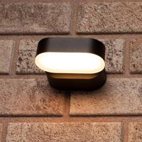 LED&apos;s Light LED Buitenlamp - Model Rieti - Warm wit - IP44 waterbestendig - Zwart