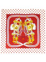 Hermès Pre-Owned foulard Brides De Gala Love en soie (années 1990-2000) - Blanc