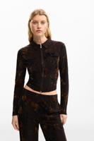 ORIËNTAAL RITS T-SHIRT - BROWN - XL