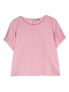 Il Gufo t-shirt à ourlet élastique - Rose