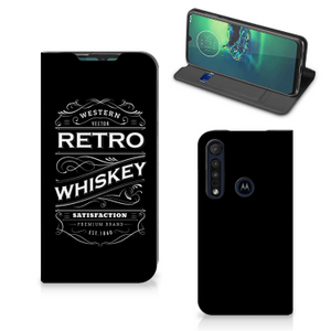 Motorola G8 Plus Flip Style Cover Whiskey