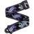 D&apos;Addario Auto Lock Woven Nylon Guitar Strap Teal Lizards gitaarband