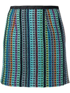 Marine Serre minijupe Terry Kitchen Towels - Multicolore