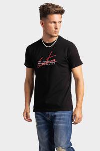 Couture Club Signature Overlay T-shirt Heren Zwart - Maat XS - Kleur: Zwart | Soccerfanshop