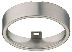 LED opbouwrand mat nikkel voor inbouwspot LED 2020 Hafele dimbaar