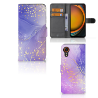 Hoesje voor Samsung Galaxy Xcover 7 Watercolor Paars