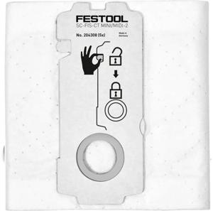 Festool SC-FIS-CT MINI/MIDI-2/5/CT15 SELFCLEAN filterzak voor CT 15, CT MINI/MIDI vanaf 2019 & CTC MINI/MIDI VE=5 - 204308