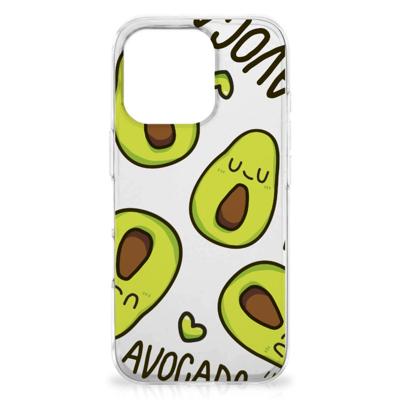 iPhone 16 Pro Max Telefoonhoesje met Naam Avocado Singing