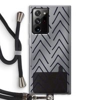 Marrakech Arrows: Samsung Galaxy Note 20 Ultra / Note 20 Ultra 5G Transparant Hoesje met koord