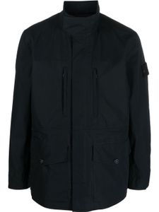 Stone Island veste à patch Compass - Noir
