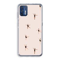 Dancing #1: Motorola Moto G9 Plus Transparant Hoesje