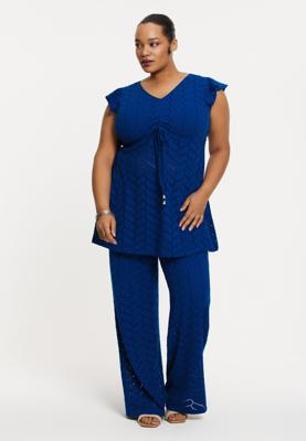 Yoek Broek ajour MARE | Indigo | Maat 54/56