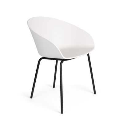 Zuiver Void eetkamerstoel Milk White