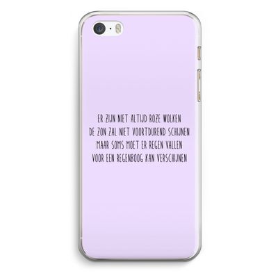 Regenboog: iPhone 5 / 5S / SE Transparant Hoesje