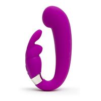 Happy Rabbit G-Spot Clitoral Curve Vibrator - thumbnail