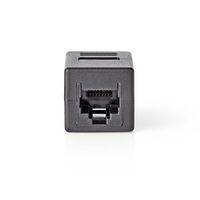 CAT6-Netwerkadapter | RJ45 (8P8C) Female - RJ45 (8P8C) Female | Zwart [CCGB89010BK] - thumbnail