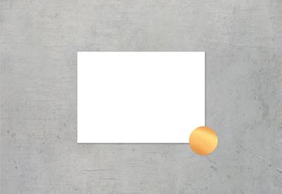 Fotokaart accolade liggend