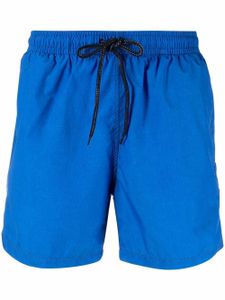 Drumohr short de bain à taille à lien de resserrage - Bleu