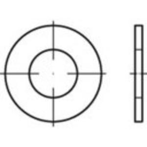 TOOLCRAFT Onderlegring 88100 Staal Galvanisch verzinkt 200 stuk(s) TO-5444184