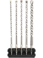 DeWalt Accessoires houder + multimateriaal hex-aansluiting | 5 stuks | 4 mm, 5 mm, 5.5 mm, 6 mm, 8 mm - dt70830-qz