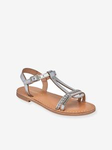 Leren sandalen Badou LES TROPEZIENNES® BY M. BELARBI zilver