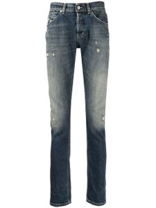 DONDUP jean slim à effet délavé - Bleu