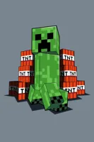 Minecraft Fleece Plaid TNT - 100 x 150 cm