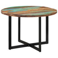 Eettafel 110x75 cm massief gerecycled hout Eettafel 110x75 cm massief gerecycled hout