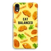 Eat Balanced: iPhone XR Volledig Geprint Hoesje