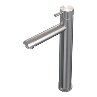 Brauer Brushed - Edition Wastafelmengkraan opbouw - hoog - model b - PVD - geborsteld RVS 5-NG-002-HD5
