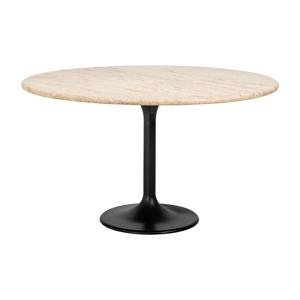 Richmond Eettafel Hampton Travertin,140cm - Beige - Rond