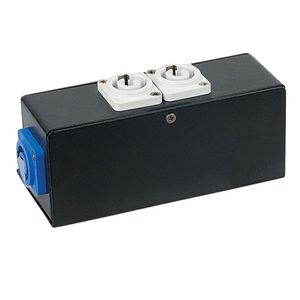 Showtec Powerport 3, Powercon in - 3 x Powercon uit