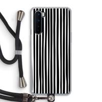 Stripes: OnePlus Nord Transparant Hoesje met koord - thumbnail