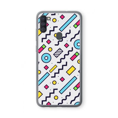 8-bit N°8: Samsung Galaxy A11 Transparant Hoesje