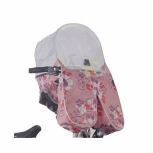 ARC Regentunnel / Regenhoes Roze met Bloemen