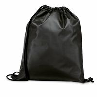 Gymtas/lunchtas/zwemtas met rijgkoord - voor kinderen - zwart - 35 x 41 cm Gymtas/lunchtas/zwemtas met rijgkoord - voor kinderen - zwart - 35 x 41 cm