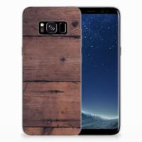 Samsung Galaxy S8 | Bumper Hoesje | Old Wood