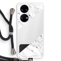Biggest stripe: Huawei P50 Transparant Hoesje met koord