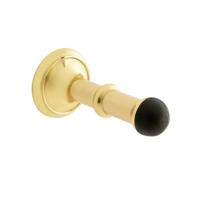 De Oude Deurklink Klassieke deurstopper messing gelakt