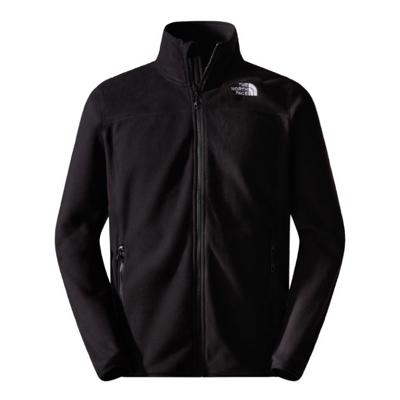 The North Face 100 Glacier Full Zip Fleece Heren TNF Black - NPF XXL