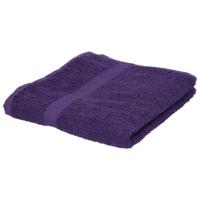 Towelcity Luxe badhanddoek - Set van 8x stuks - paars - 50 x 90 cm - 550 grams - Badkamer textiel -