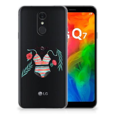 LG Q7 Telefoonhoesje met Naam Boho Summer LG Q7 Telefoonhoesje met Naam Boho Summer