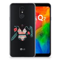 LG Q7 Telefoonhoesje met Naam Boho Summer