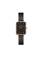 Daniel Wellington montre Quadro Pressed Ashfield 20 x 26 mm - Noir